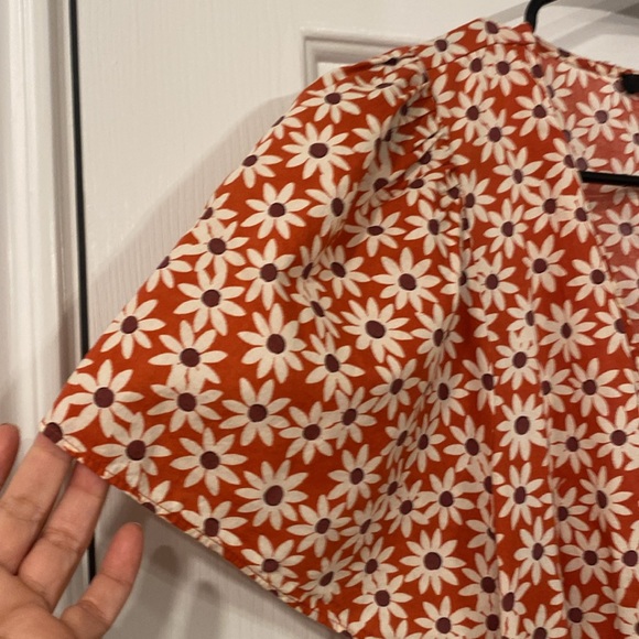 Madewell Packed Picnic Wrap Dress-L - Picture 8 of 13